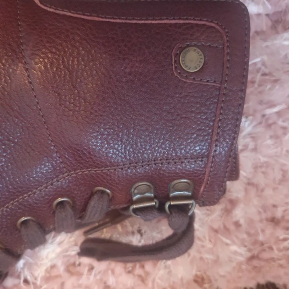 Women's Lace-Up Ankle Boots in Rich Brown - Picture 4 of 5